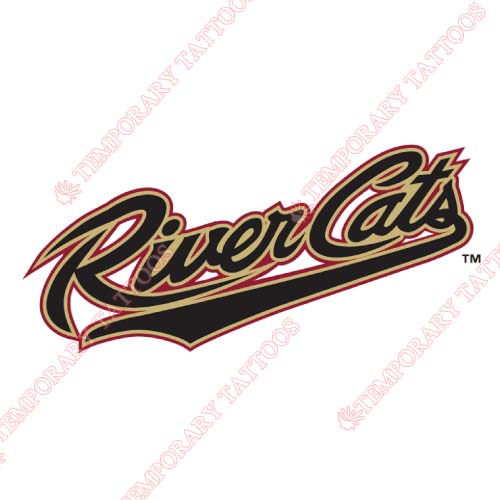 Sacramento River Cats Customize Temporary Tattoos Stickers NO.7695